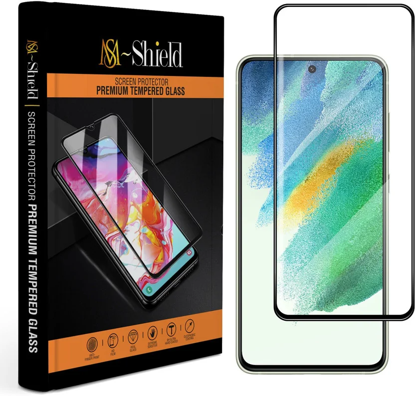 MS-Shield Tempered Glass Guard for Samsung Galaxy S21 F...