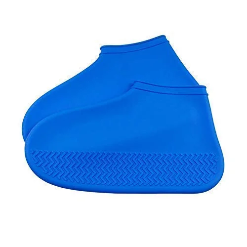 Men's Women's and Kid's Waterproof Reusable Non Slip Shoe Cover, Silicone Shoe Cover in Rain & Protect Shoe from Water, Dust Etc. 1 Pair (Multi Color)