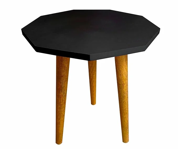 UHUD CRAFTS Mid Century Plant Stand/Table, Gamla Stand (12" D x 13" H) | Plant Stands for Indoor Plants, Stool for Holding Flower Pots | Indoor Plant Stand, Modern Home Decoration (Black) (Wood) - Best Price ₹329 at Amazon