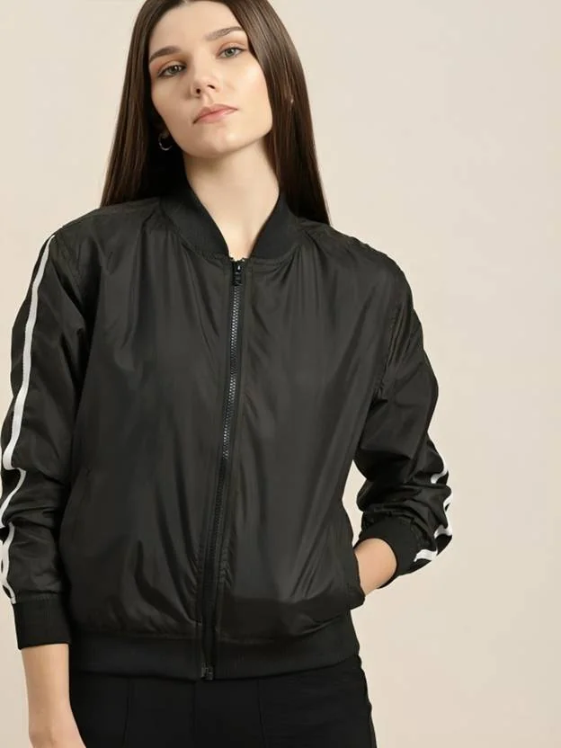 THECLASSICTOGS Solid Women Wind Cheater - Best Price ₹623 at Flipkart