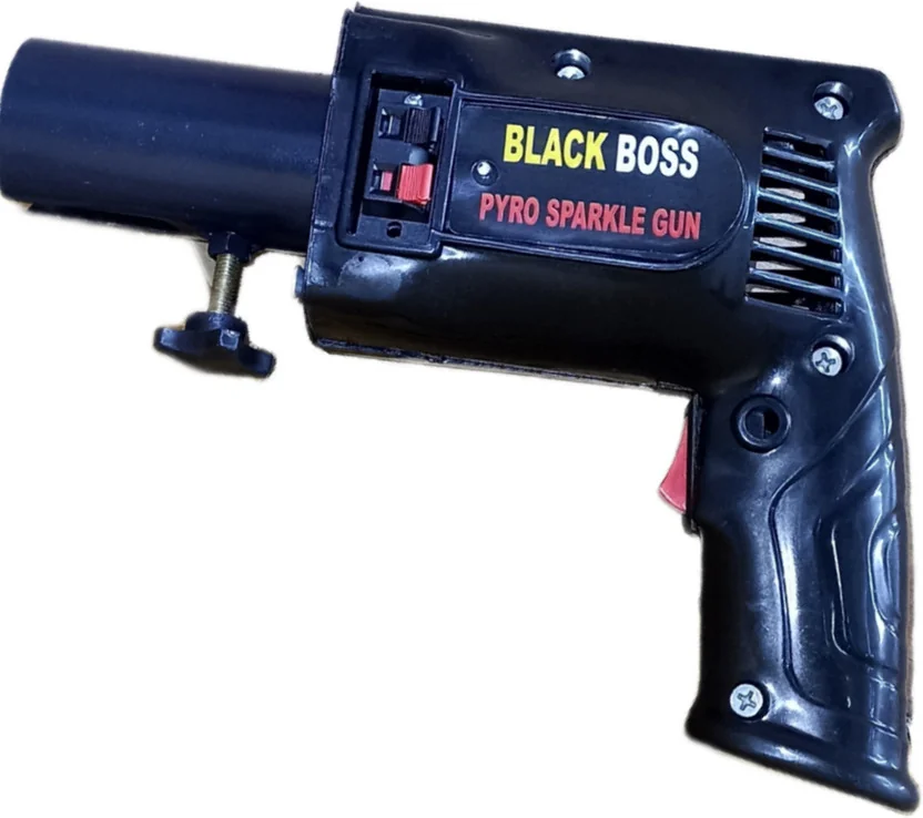 The Elitestore sparkle gun for cold pyro for birthdays,...