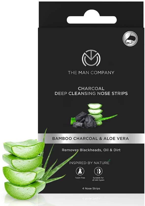 THE MAN COMPANY Microfibre Blackhead Remover Strips  (Pack of 4) - Best Price ₹194 at Flipkart