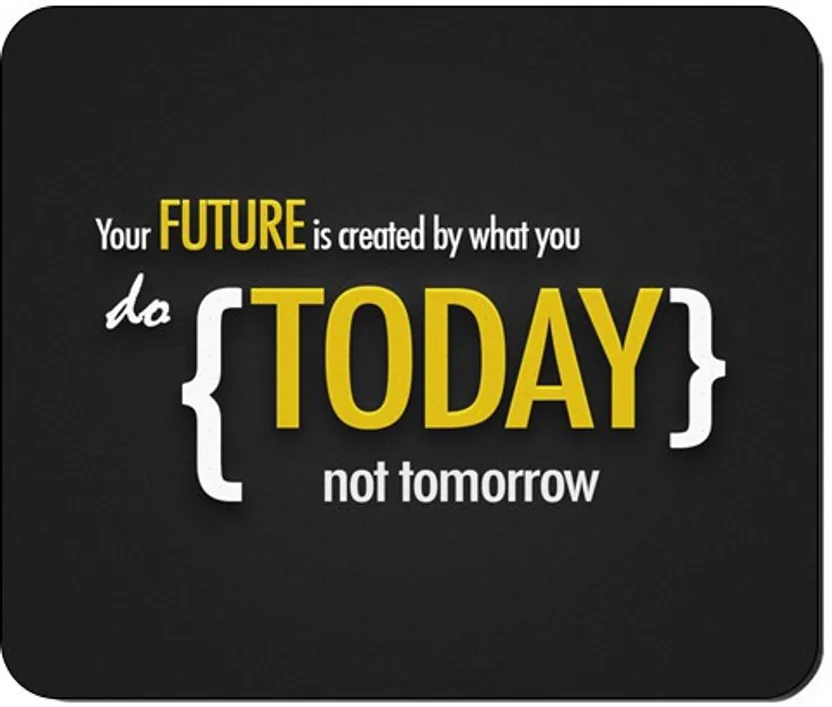 BTP Premium Quality Motivational Printed Your Future Cr...