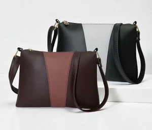 Black, Brown Sling Bag Black/Brown Sling bag