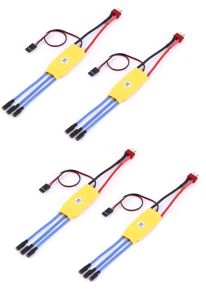 INVENTO 4pcs 30A ESC 30Amp Brushless Electronic speed controller for MultiCopter KK DJI F450 Quadcopter