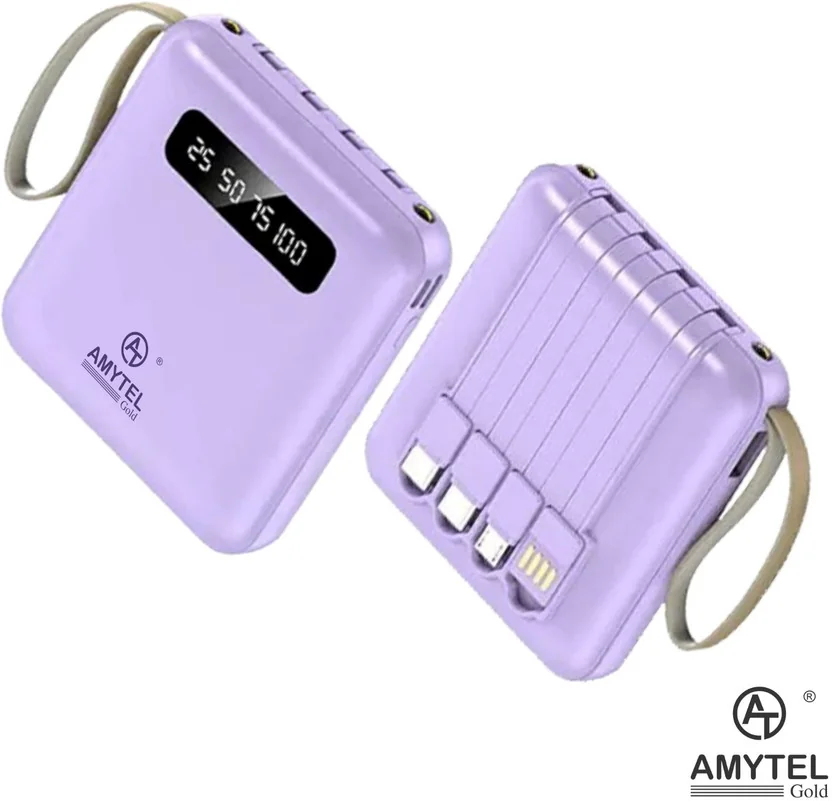 AMYTEL 10000 mAh 18 W Compact Pocket Size Power Bank