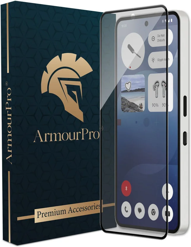 ArmourPro Edge To Edge Tempered Glass for Nothing Phone...