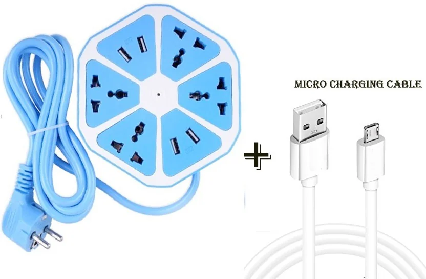 BUFONA Lemon Shape Hexagon Electric Power Board Univers...