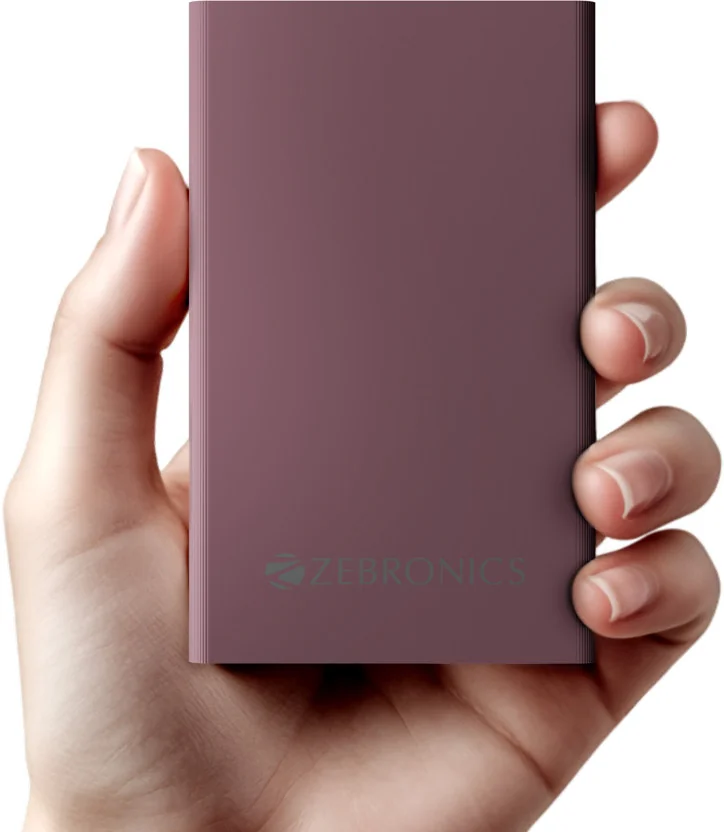 ZEBRONICS 10000 mAh 22.5 W Nano Power Bank