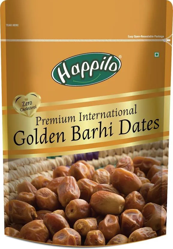 Happilo Premium Golden Barih Dates Value Pack Dates  (1 x 500 g)