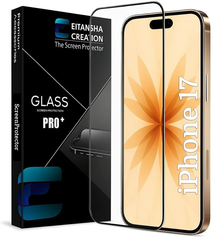 EITANSHA CREATION Edge To Edge Tempered Glass for Apple...