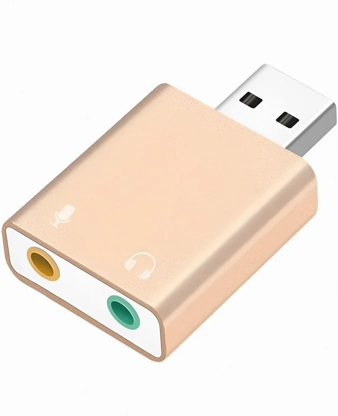 TechBlaze 7.1 hifi External Sound card 7.1 Channel USB ...