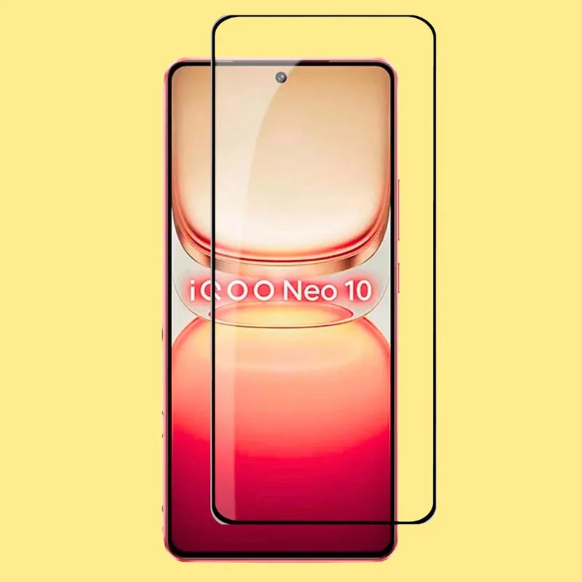 GORILLA FIVE Edge To Edge Tempered Glass for IQOO Neo 1...