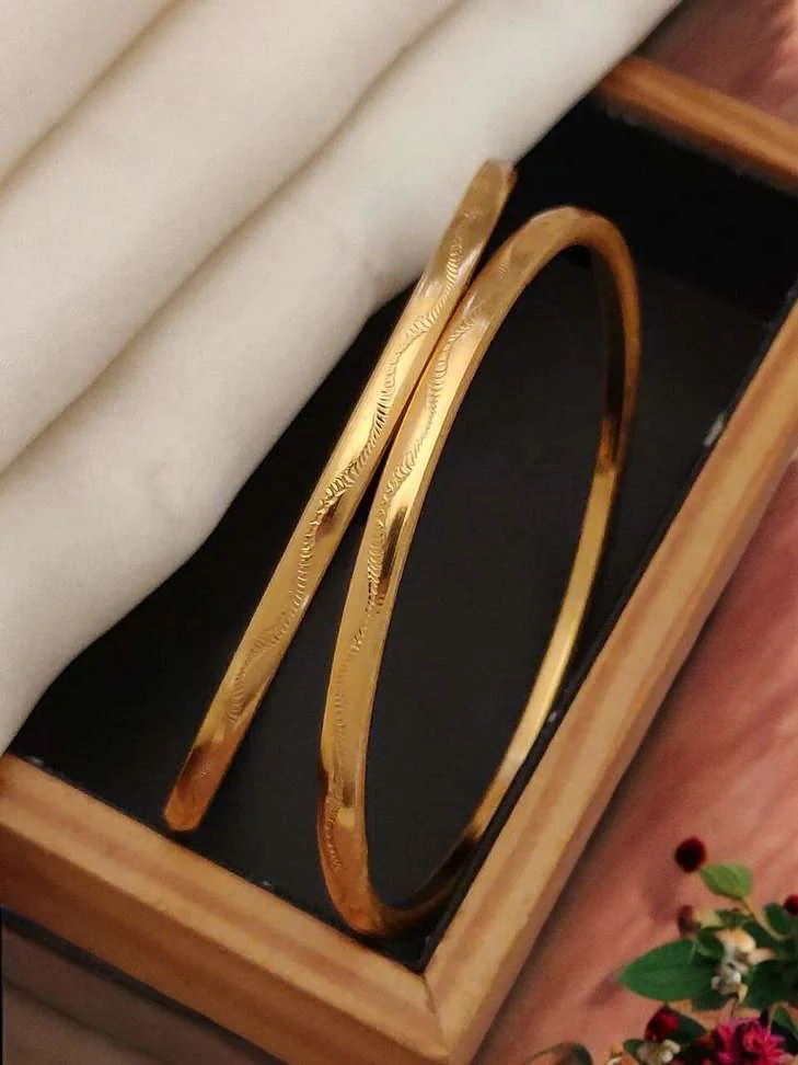 Brass Gold-plated Bangle - Best Price ₹157 at Shopsy