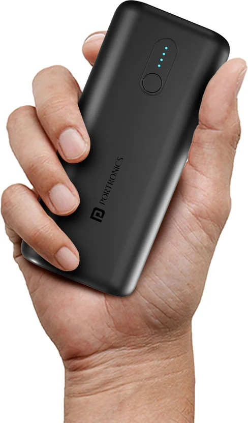 Portronics 10000 mAh 22.5 W Ultra Compact Pocket Size P...