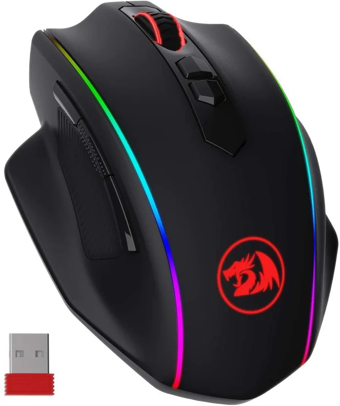 Redragon M686 Wireless Ambidextrous Optical Gaming Mou...