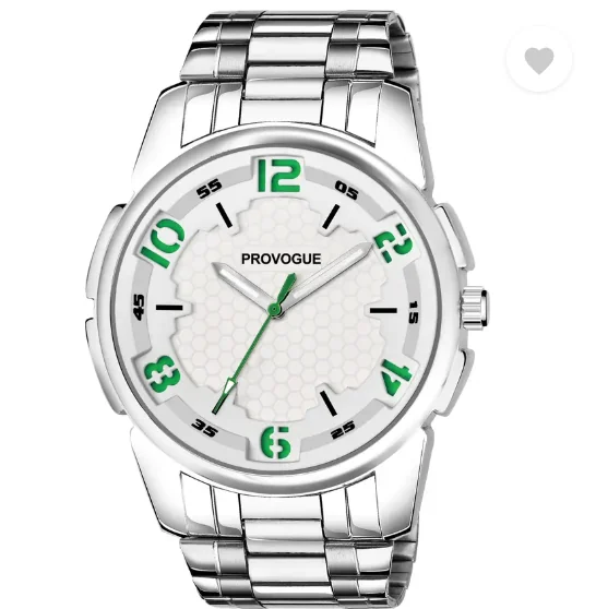 PROVOGUE Premium Series Analog Watch  - For Men PRV-209-WHITE-GREEN - Best Price ₹315 at Flipkart