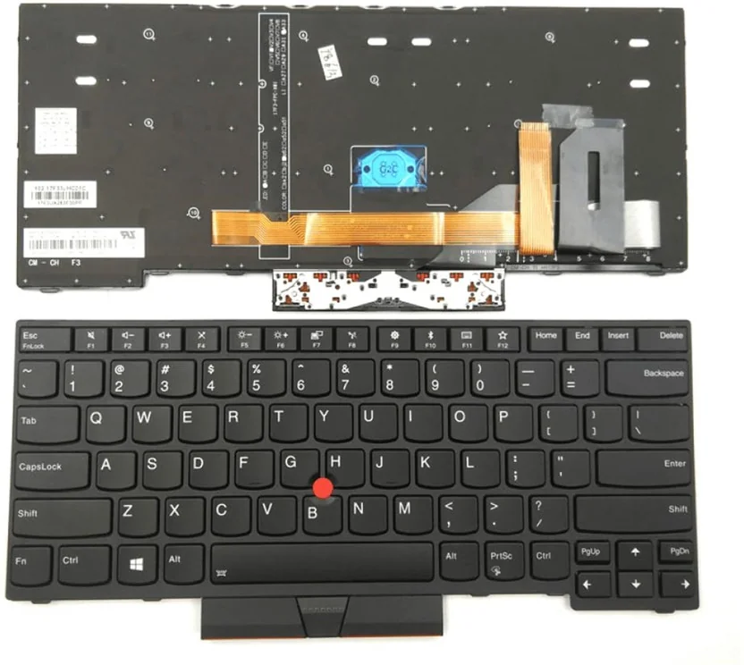 TecSone Keyboard for ThinkPad T480S, T495, T490, L380, ...