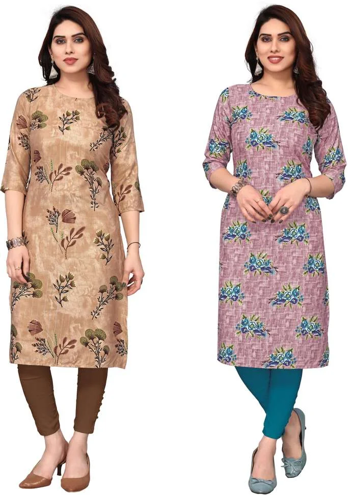Women Printed Kurta - Best Price ₹128 at Shopsy