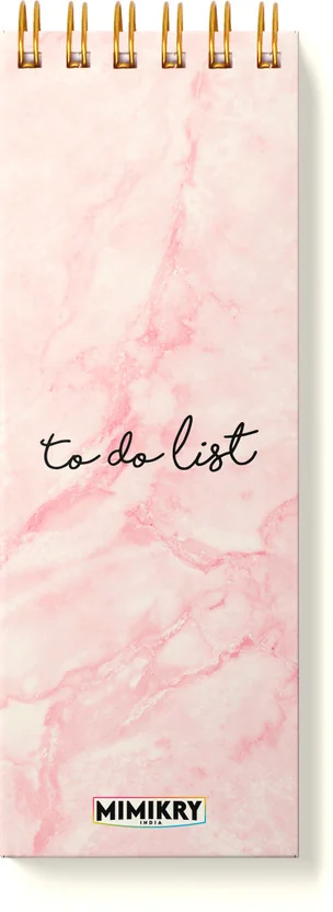 Mimikry To Do List 120 gsm Hard Cover | 3.25 x 9 inches...