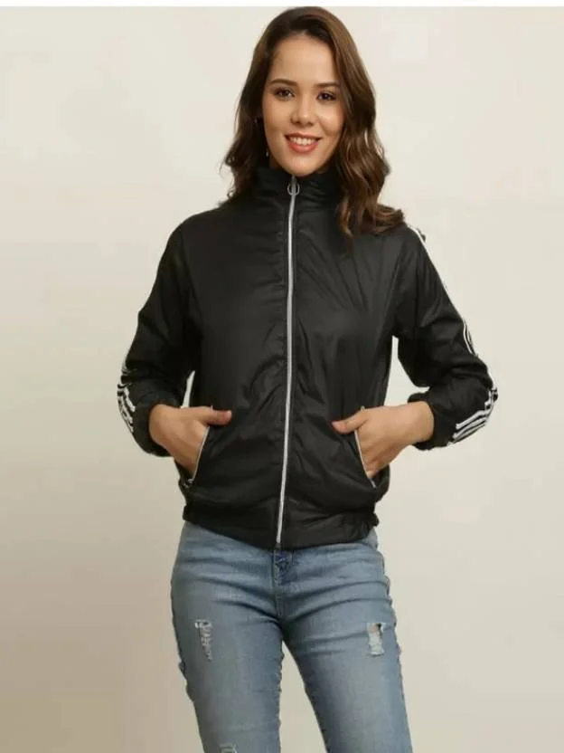 THECLASSICTOGS Solid Women Wind Cheater - Best Price ₹621 at Flipkart