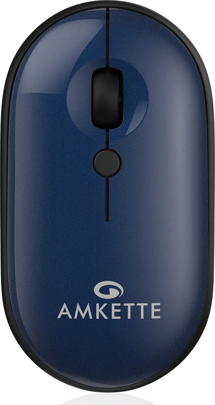 AMKETTE Hush Pro Byte Slim Wireless Ambidextrous Optica...