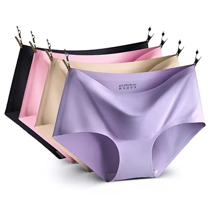 Dlizzy Women Cotton Panty Girls Panties Seamless Combo Set Women's Innerwear Hipster Underwear with Random Color - Best Price ₹49 at Amazon