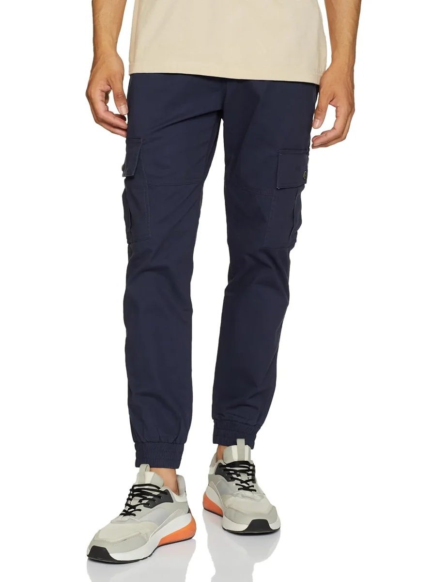 Amazon Brand - Symbol Men Carrot Stretchable Cargo Jogger Pants | Chinos | Casual Trousers - Best Price ₹799 at Amazon
