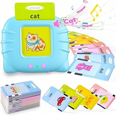BIGWIN Talking Toy Flash Card for Kids 112card Early Language 224 Words Education Learning Device