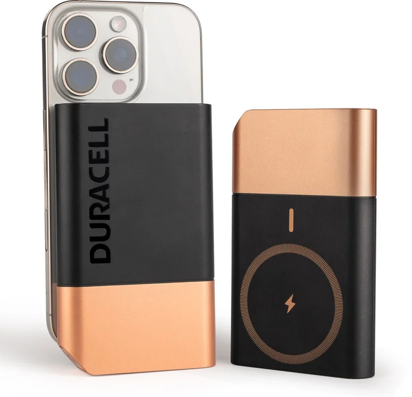 DURACELL 10000 mAh 22.5 W Wireless With MagSafe Compact...