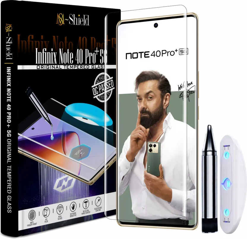 MS-Shield Edge To Edge Tempered Glass for Infinix Note ...