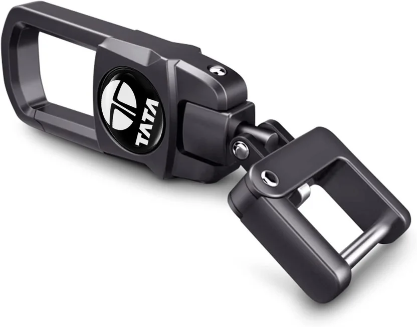 NIVIZEN Heavy Duty Metal Car KeyChain For All Tata Mode...