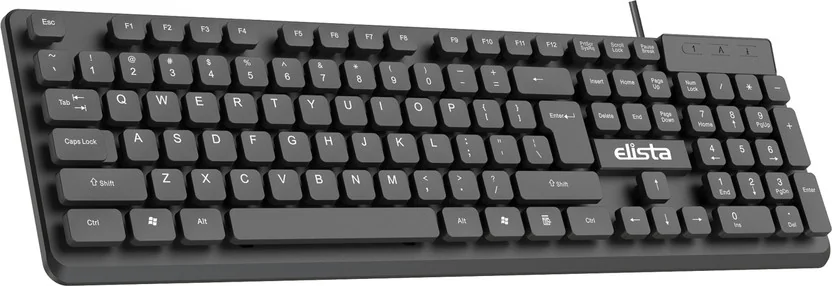 Elista ELS WK-710 Wired USB Standard Multi-device Keybo...