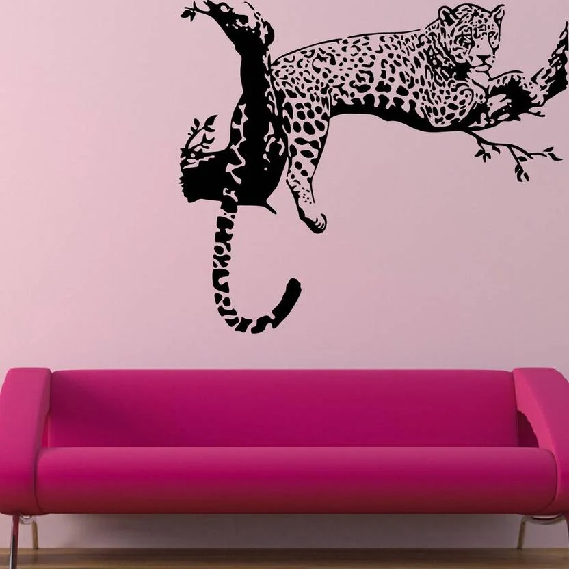 Decor Villa 30.48 cm Decor Villa Tiger on tree Wall Sticker Small - Size (14 x 12) Inch Sticker  (Pack of 1) - Best Price ₹107 at Flipkart