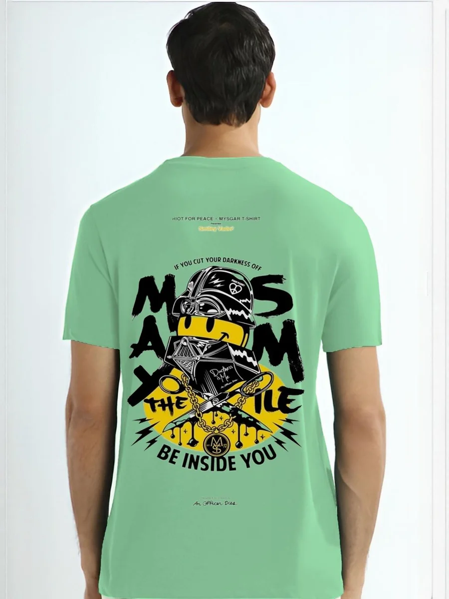 Kasendra Men Regular Fit Graphic Printed T-shirt - Best Price ₹178 at Myntra