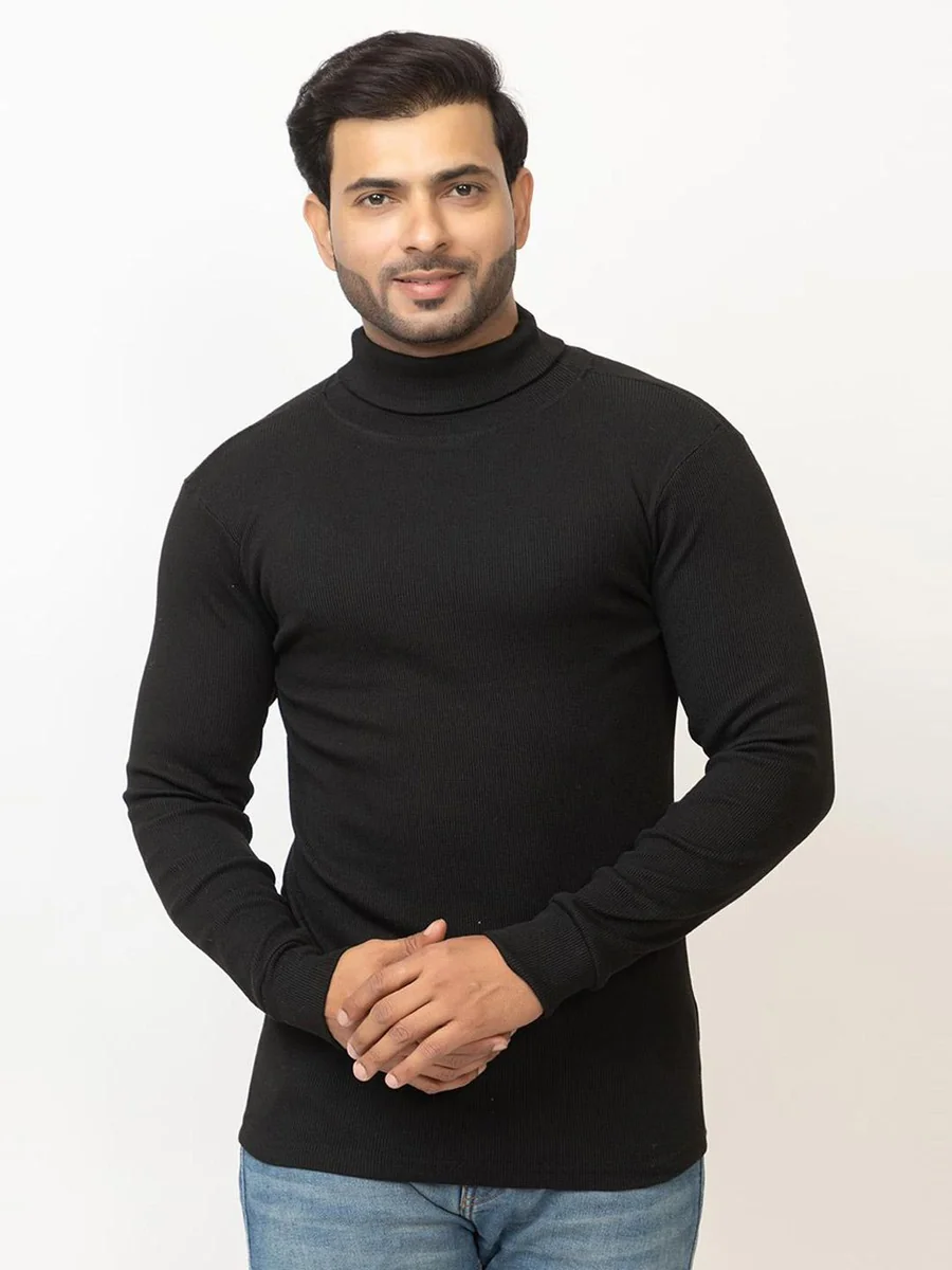GEE 5 Men Turtle Neck Pullover Sweater - Best Price ₹999 at Myntra