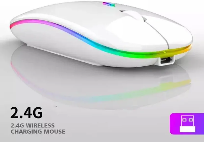 Dezful Lighting Mouse Black Wireless Ambidextrous Optic... - Best Price ₹40 at Amazon