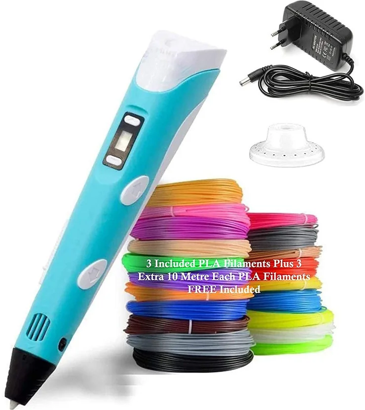 TrocShop 3D Printing Pen with LCD Display & FREE 3 ,1.7...