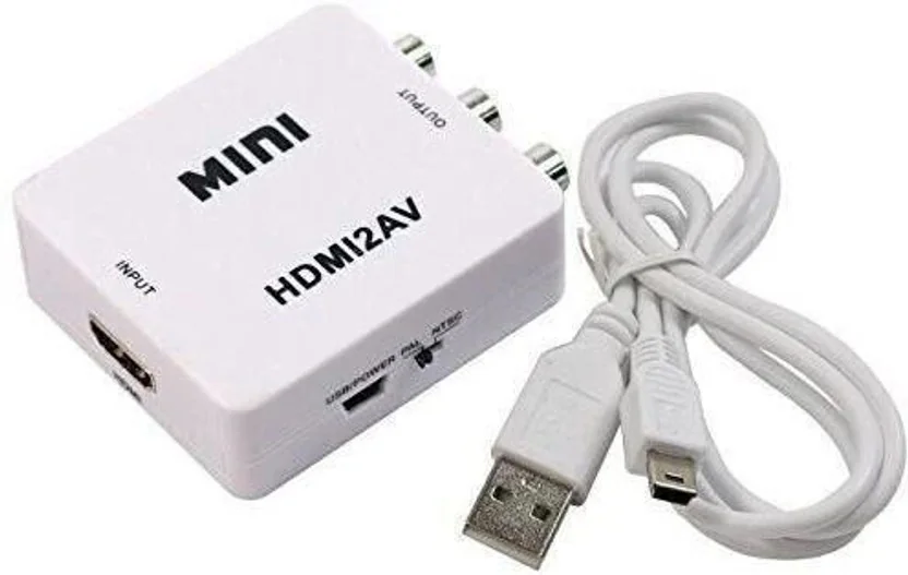 TrustEdge TV-out Cable MINI HDMI2AV UP Scaler 1080P HD...