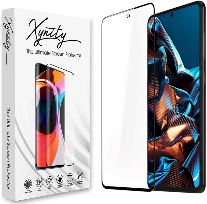 XYNITY Edge To Edge Tempered Glass for Motorola G35 5G