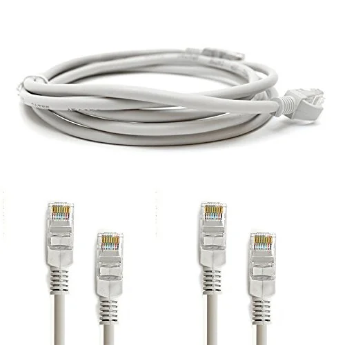 Invento 5 mtr RJ45 Ethernet Network LAN Cat5e Cat5 Patch Cable For Computer Router TV PC