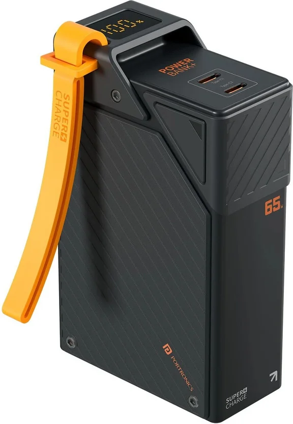 Portronics 20000 mAh 65 W Compact Power Bank