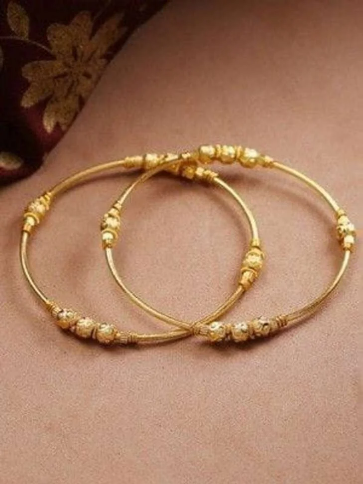 Brass Gold-plated Bangle - Best Price ₹186 at Shopsy