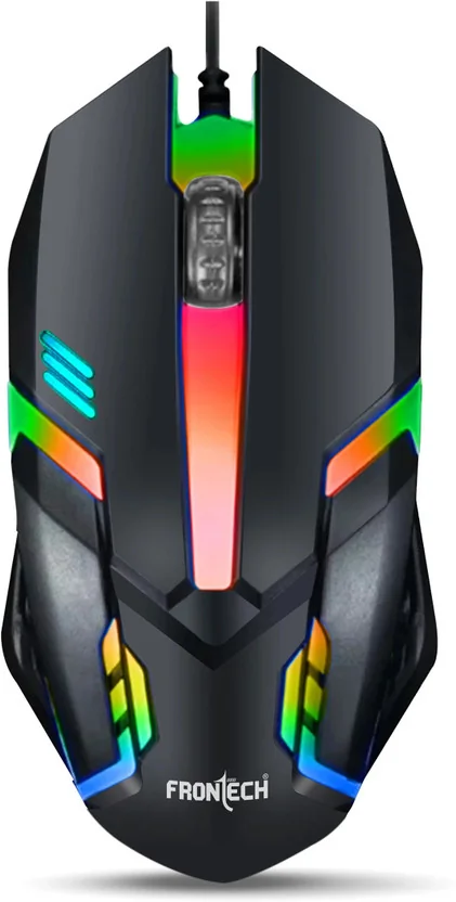 Frontech Wired USB Mouse with 3 Handy Buttons | Stylish...