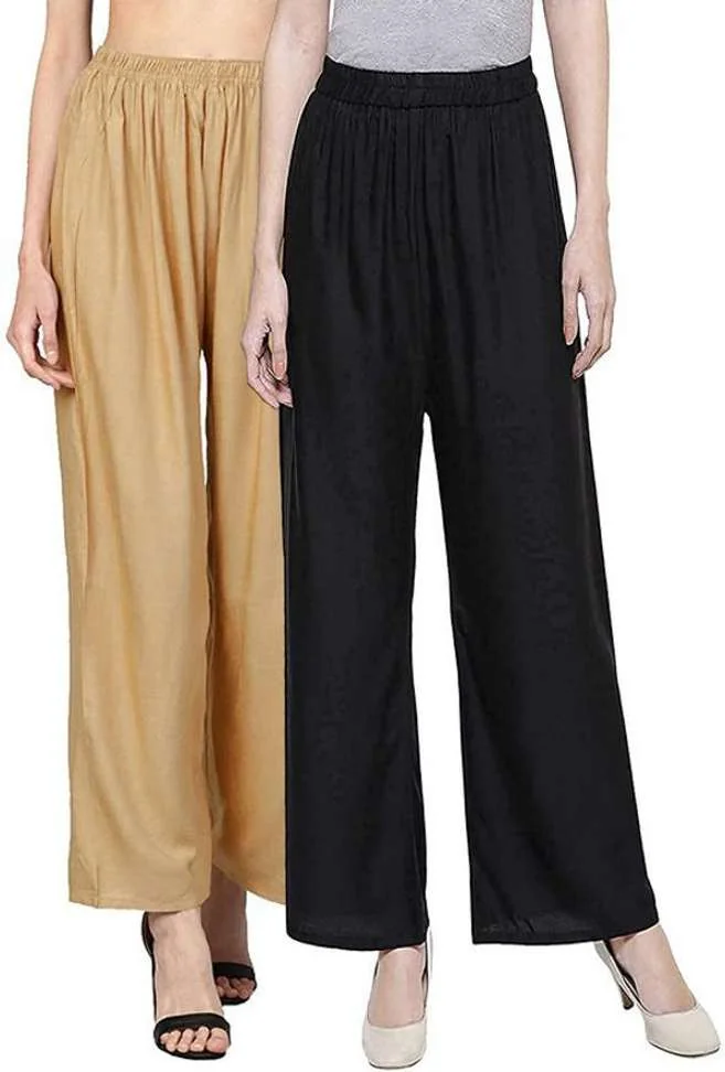 Relaxed Women Black, Gold Trousers - Best Price ₹112 at Shopsy