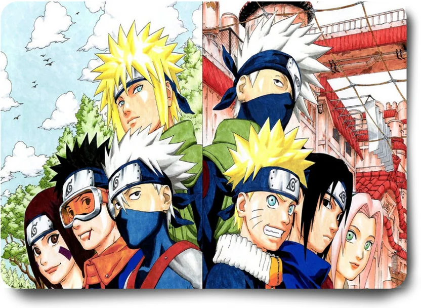 Replix Naruto Theme Anime Printed Mousepad with Smooth ...