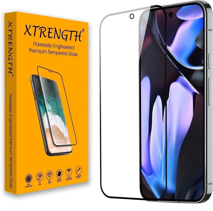 XTRENGTH Tempered Glass Guard for Google Pixel 10, Goog...