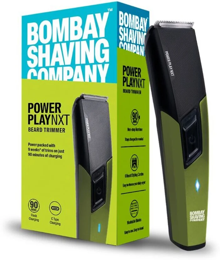 BOMBAY SHAVING COMPANY POWER PLAY NXT BEARD TRIMMER Tri...