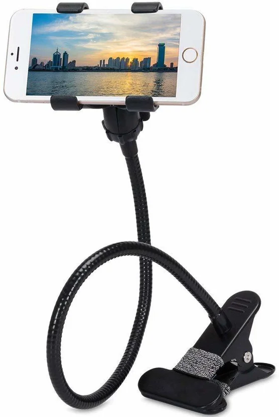 girik Adjustable Long Arm Gooseneck Clamp Universal Laz...