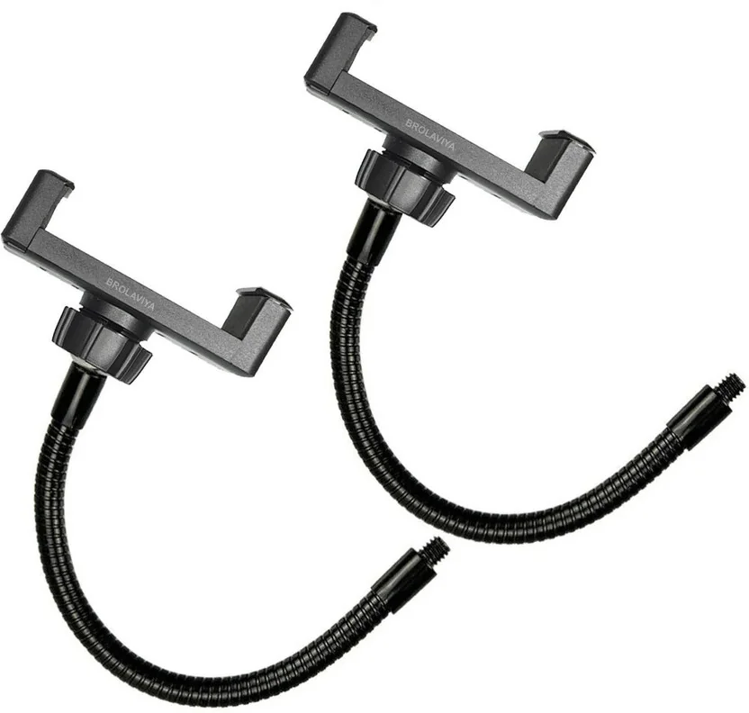 BROLAVIYA Flexible Hose Mobile Phone Clip with 1/4 Male...